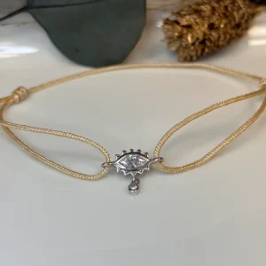 BRACELET CORDON ŒIL